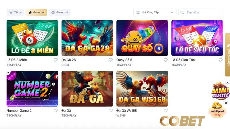 Sản phẩm và dịch vụ nổi bật tại Cobet