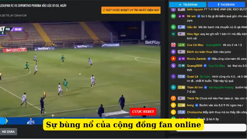 Sự bùng nổ của cộng đồng fan online